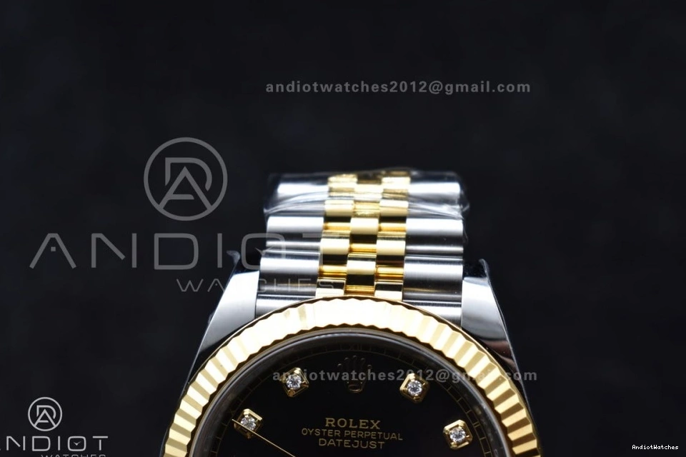 41 Chic On Edition YG 904L 609 YG Best Dial VR 1:1 Bracelet Clean SS Jubilee Steel DateJust 126333 Diamonds 0822